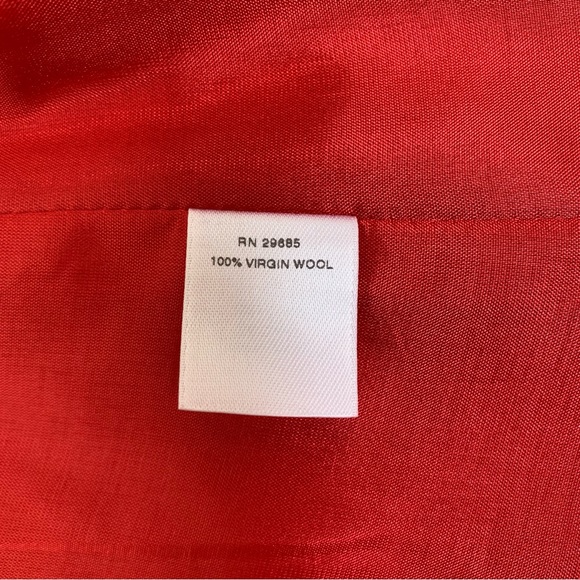 Vintage Pendleton Red Wool Double Button Blazer - Picture 9 of 15